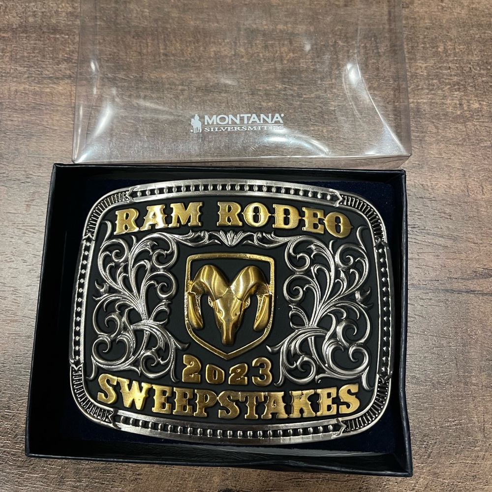 Ram Rodeo Belt Buckle
